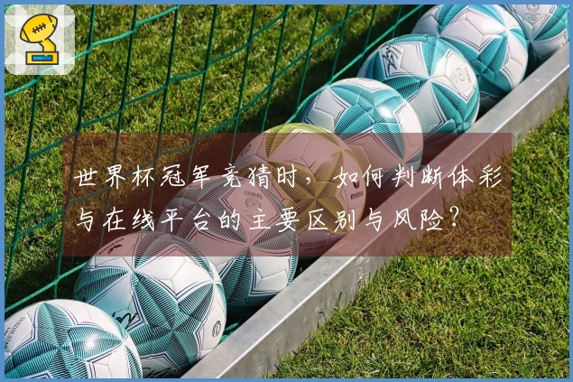 世界杯冠军竞猜时，如何判断体彩与在线平台的主要区别与风险？